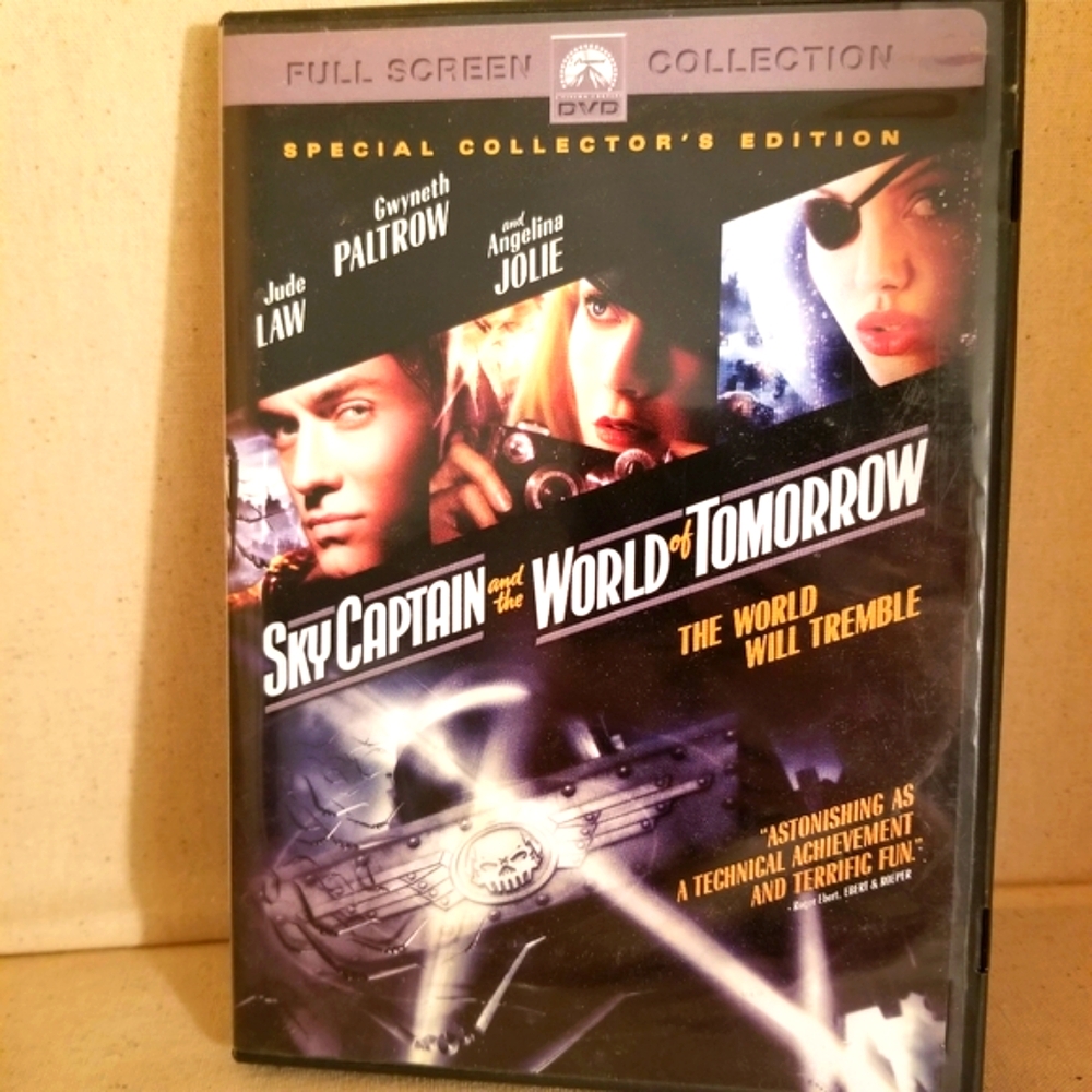 Sky Captain and the World of Tomorrow (DVD, 2005, Full Screen, Collector's Edit)